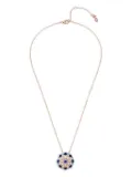 Aneka 18K recycled rose gold Kaleido Prism diamond necklace