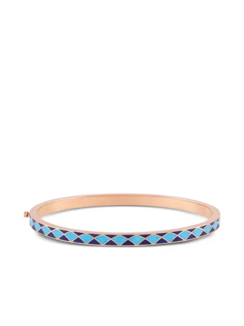 Aneka pulsera Kaleido Aura en oro rosa reciclado de 18kt con diamantes