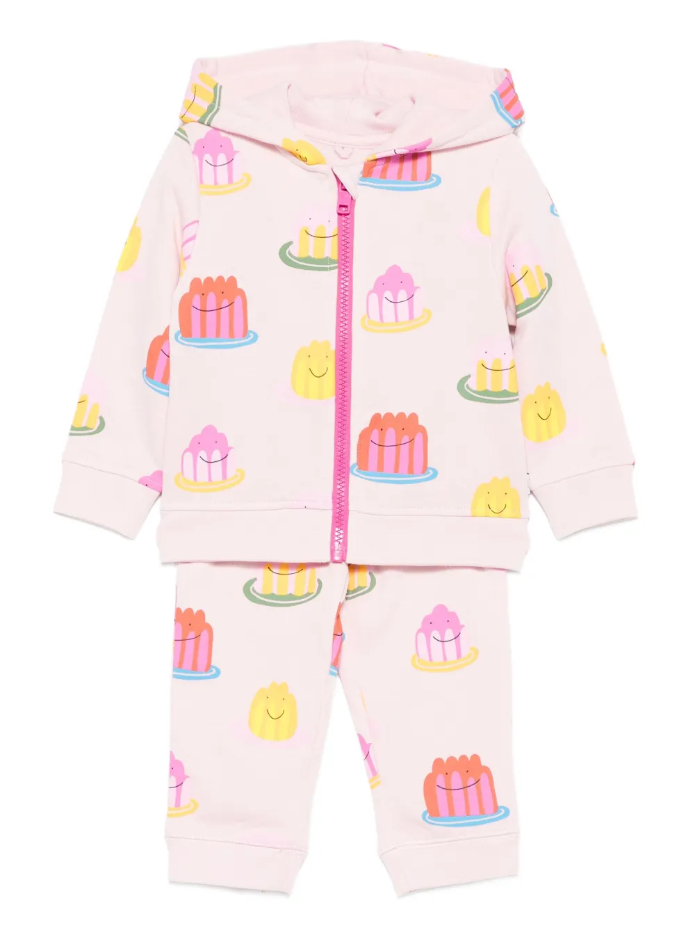 Stella McCartney Kids fleece tracksuit - Rosa