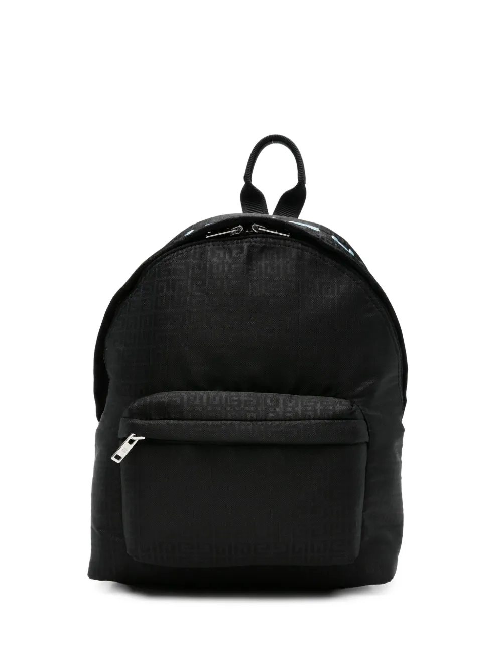 Givenchy Kids embroidered-logo backpack - Nero
