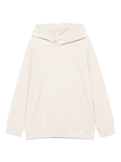 Givenchy Kids logo-embroidered hoodie