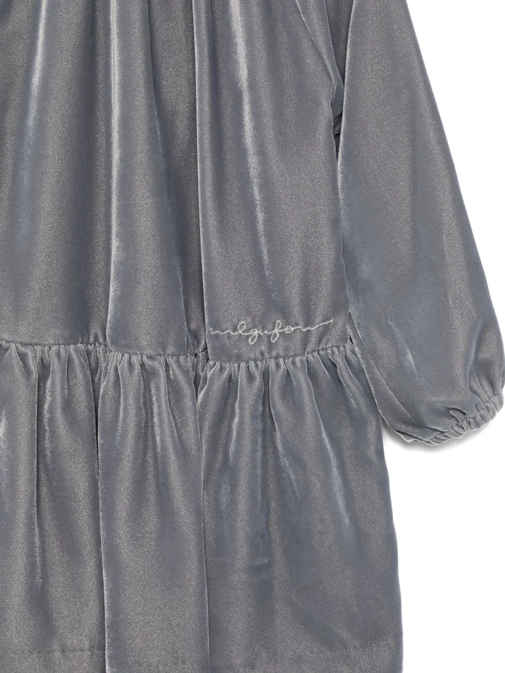 Il Gufo Jurk met lange mouwen Grijs