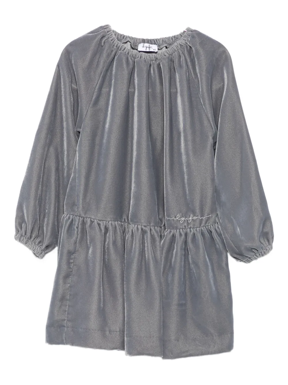 Il Gufo long-sleeves dress | Grey | Image 1