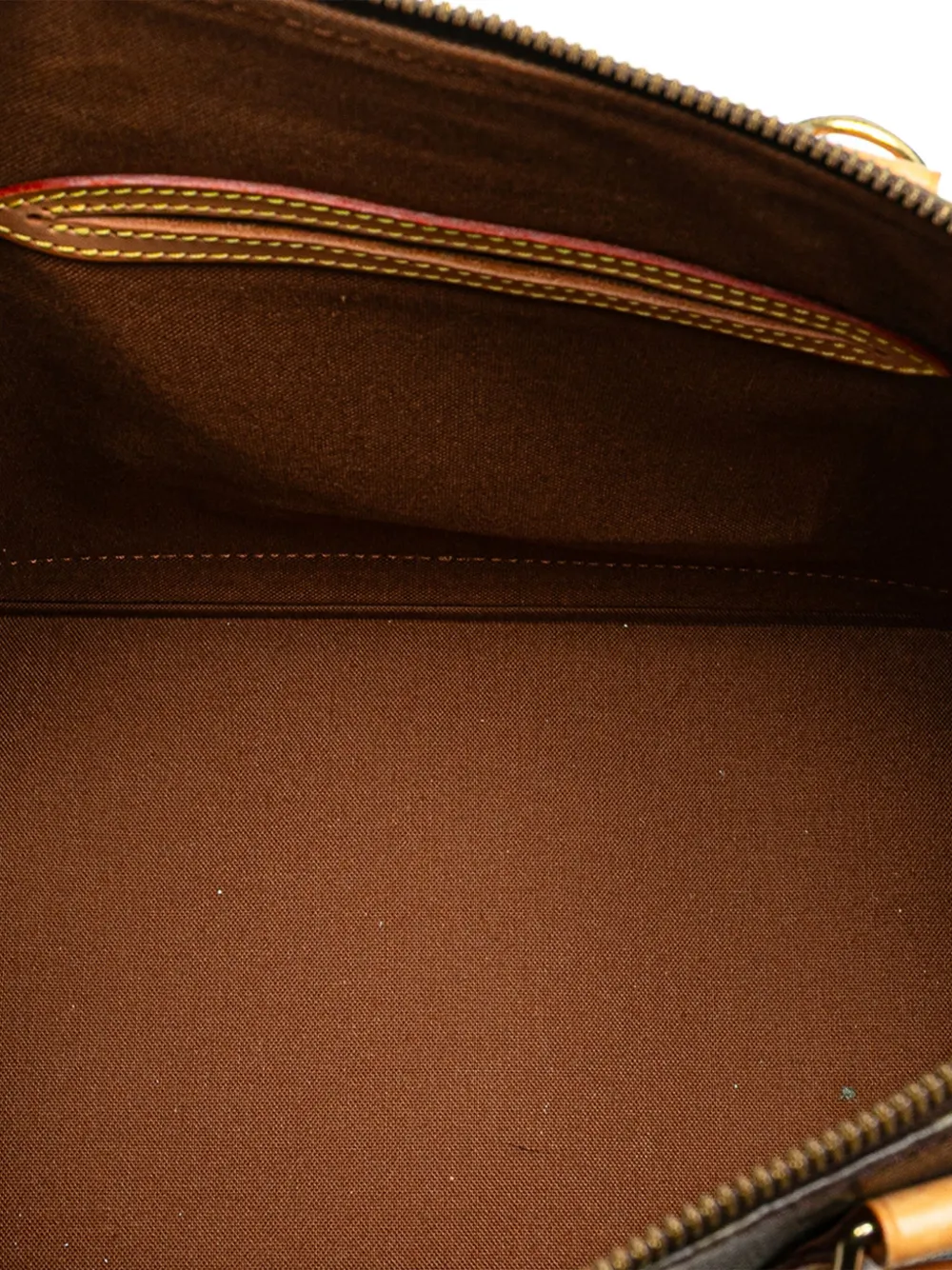 Pre-owned Louis Vuitton 1997 Monogram Alma Pm Handbag In Brown