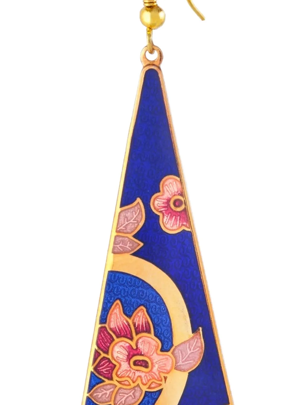 Susan Caplan Vintage 1980s triangular-shape earrings | Image 2