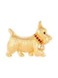 Susan Caplan Vintage 1990s Napier brooch - Gold
