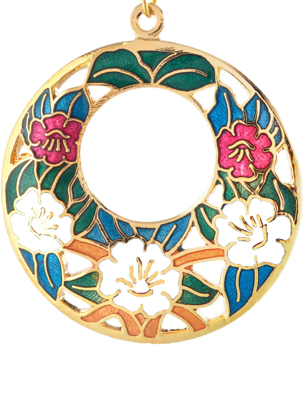 Susan Caplan Vintage 1980s floral-embellishment earrings | Image 2