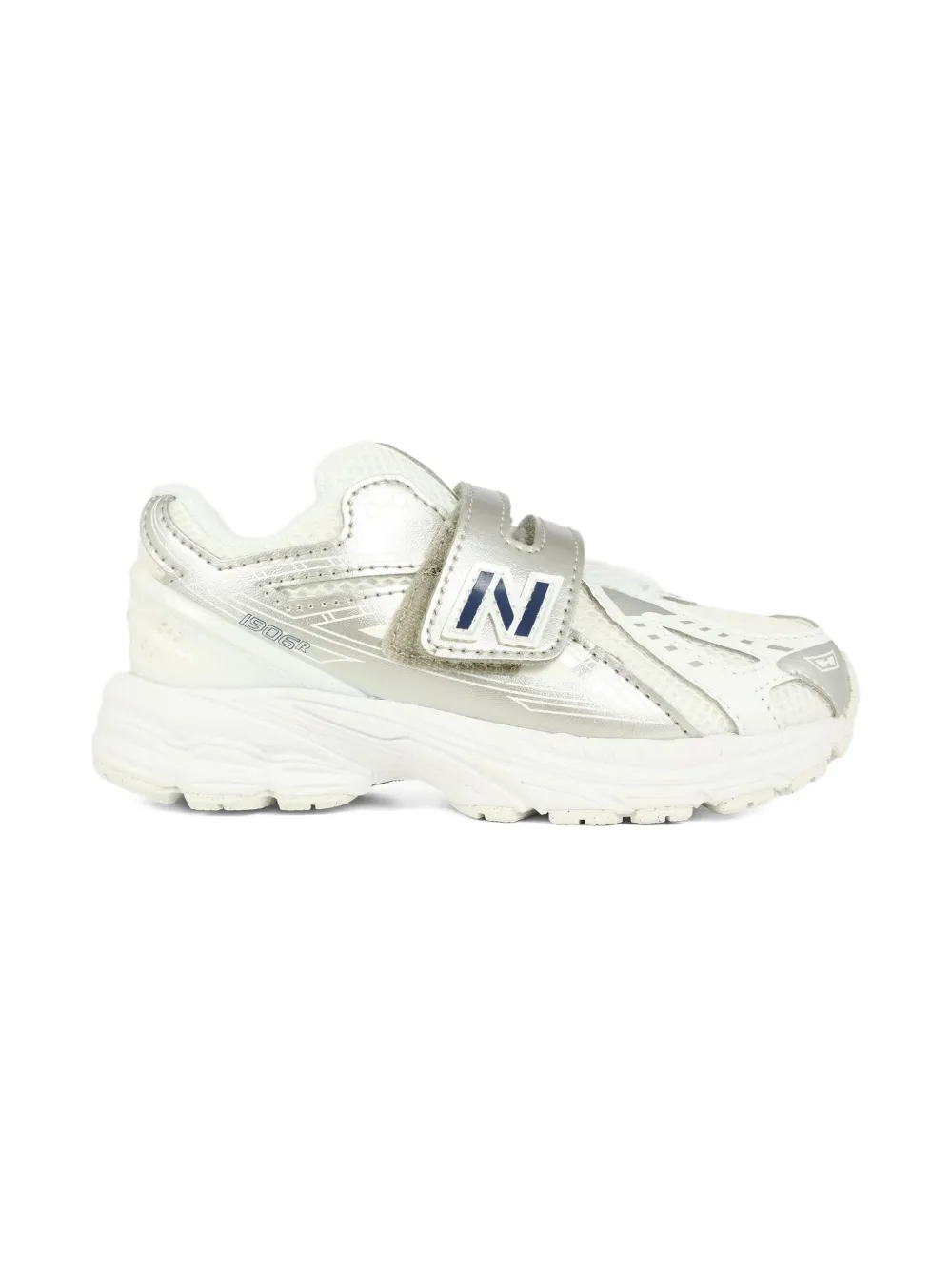 New Balance Kids strap detail sneakers Silver