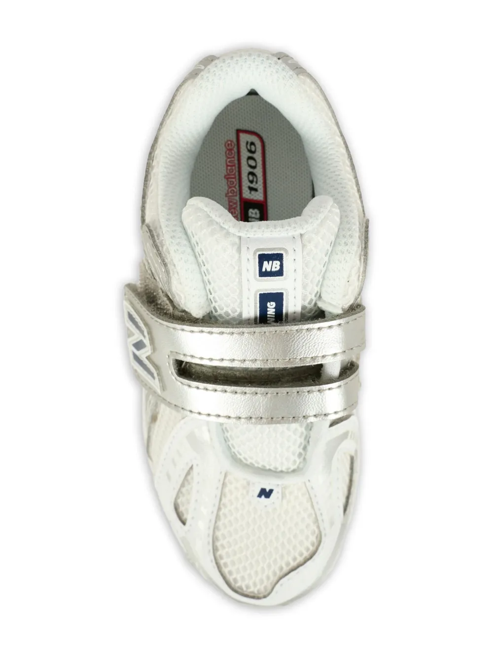 New Balance Kids strap detail sneakers Silver