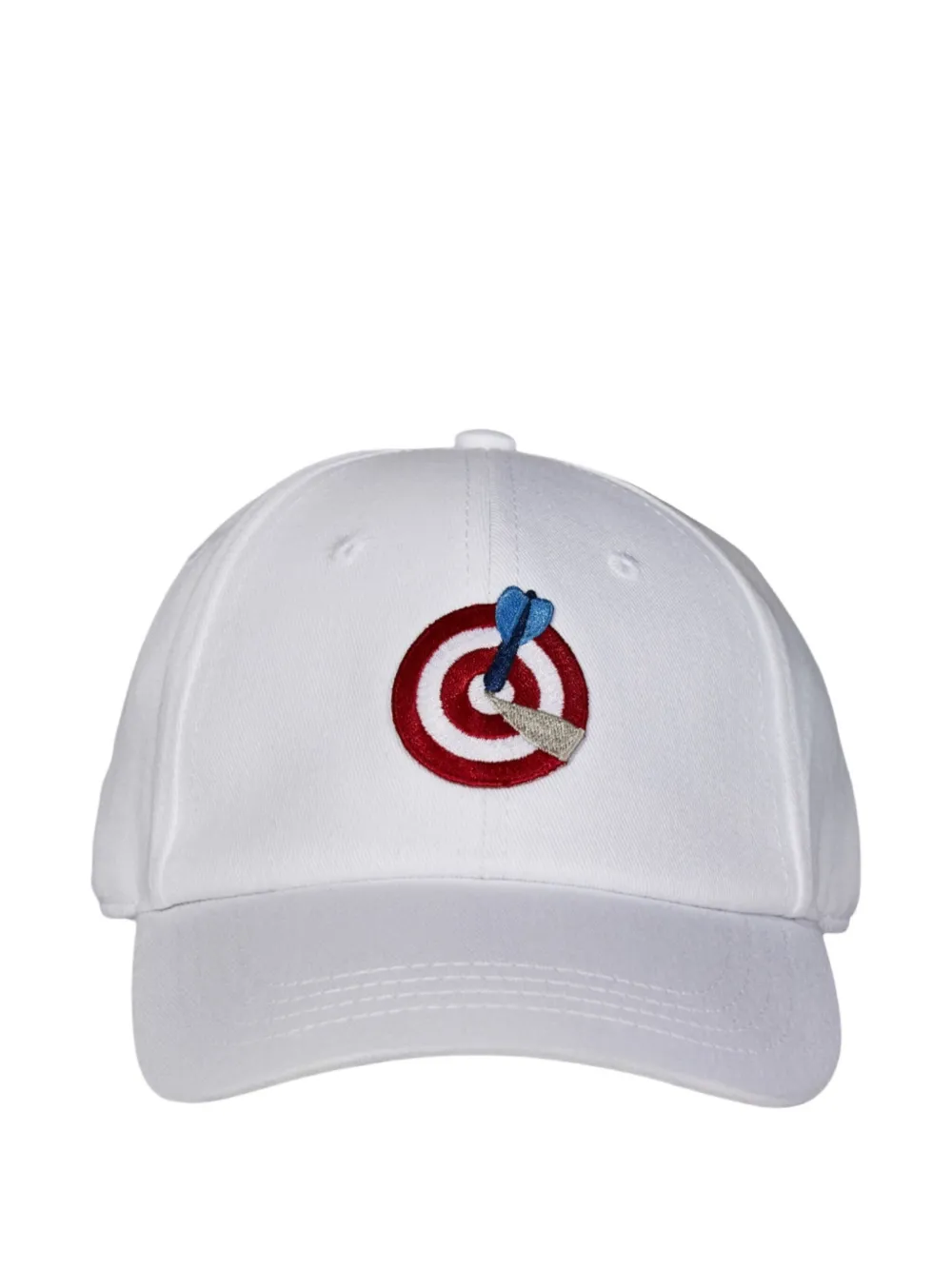 BEEFBAR embroidered-target baseball hat - Wit