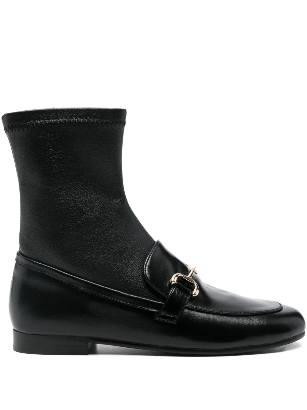 Bibi Lou buckle-detail sock boots Black
