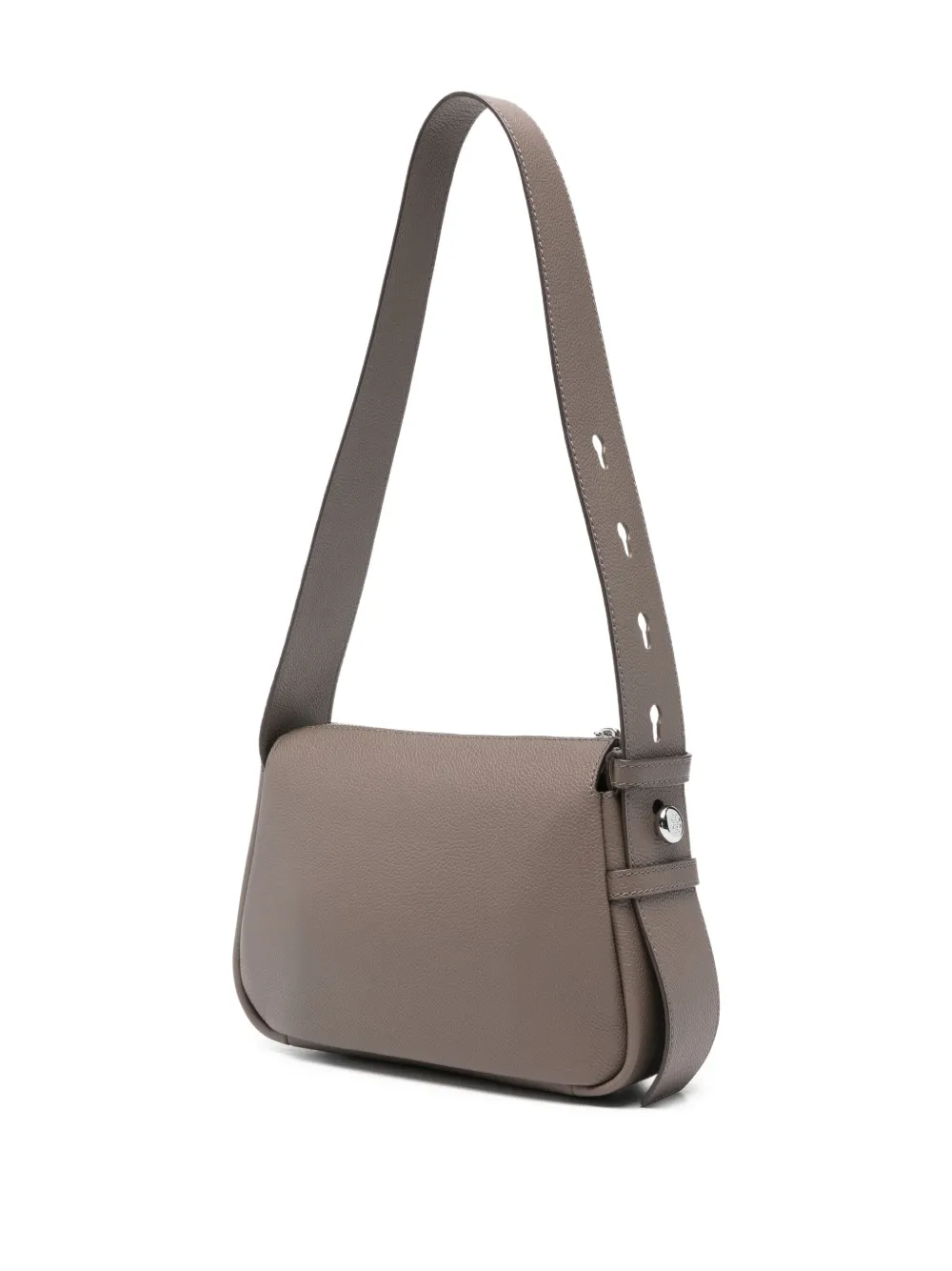 Tory Burch Leren schoudertas Grijs