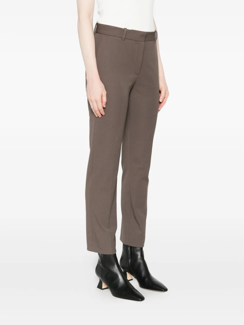 Joseph Tailored Trousers In Brown