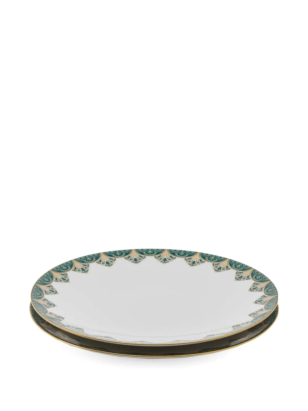 Haviland  Rêves Du Nil patterned-edge dinner plate (set of two) | Tableware | Image 2