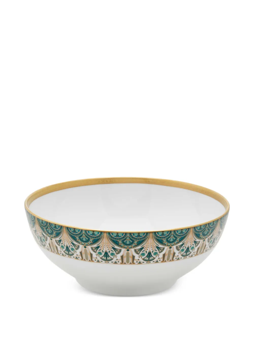 Haviland  Rêves Du Nil patterned salad bowl (23cm) | White | Image 1