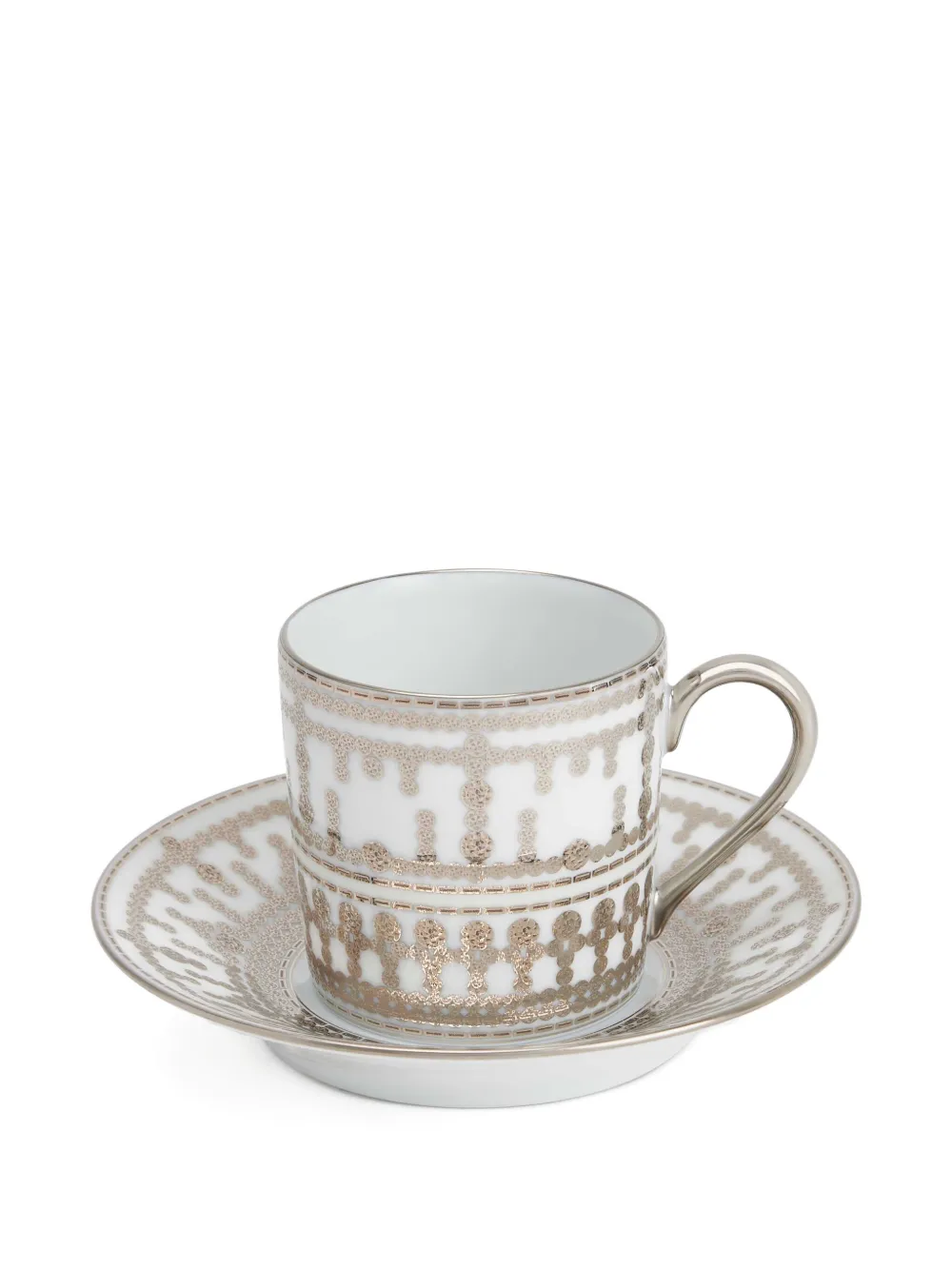 Haviland Tiara porcelain coffee cup (set of four) | White | Image 1