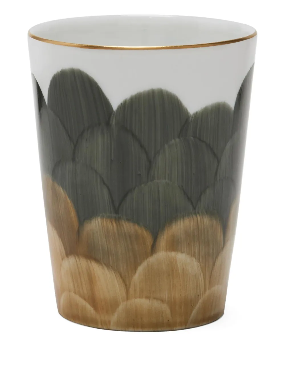 MARIE DAAGE Cercle D'écailles oblet scale-pattern cup (200ml) | Green | Image 1