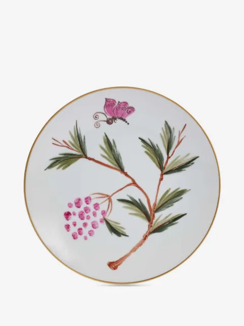 MARIE DAAGE assiette à dessert Jardins De Shalimar à fleurs (21 cm)