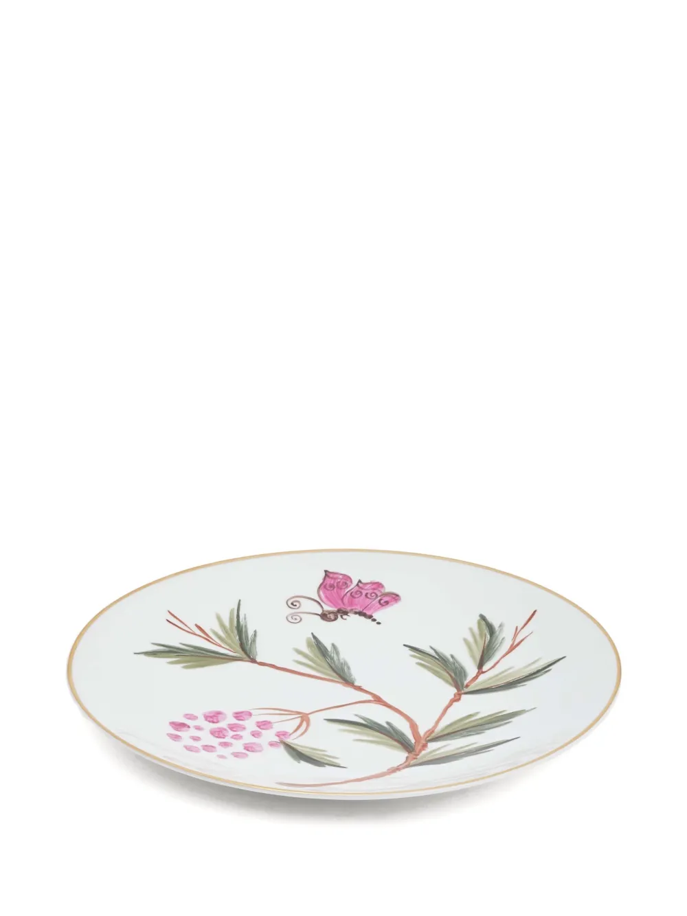 MARIE DAAGE Jardins De Shalimar butterfly-floral dessert  plate (21cm) | Tableware | Image 2
