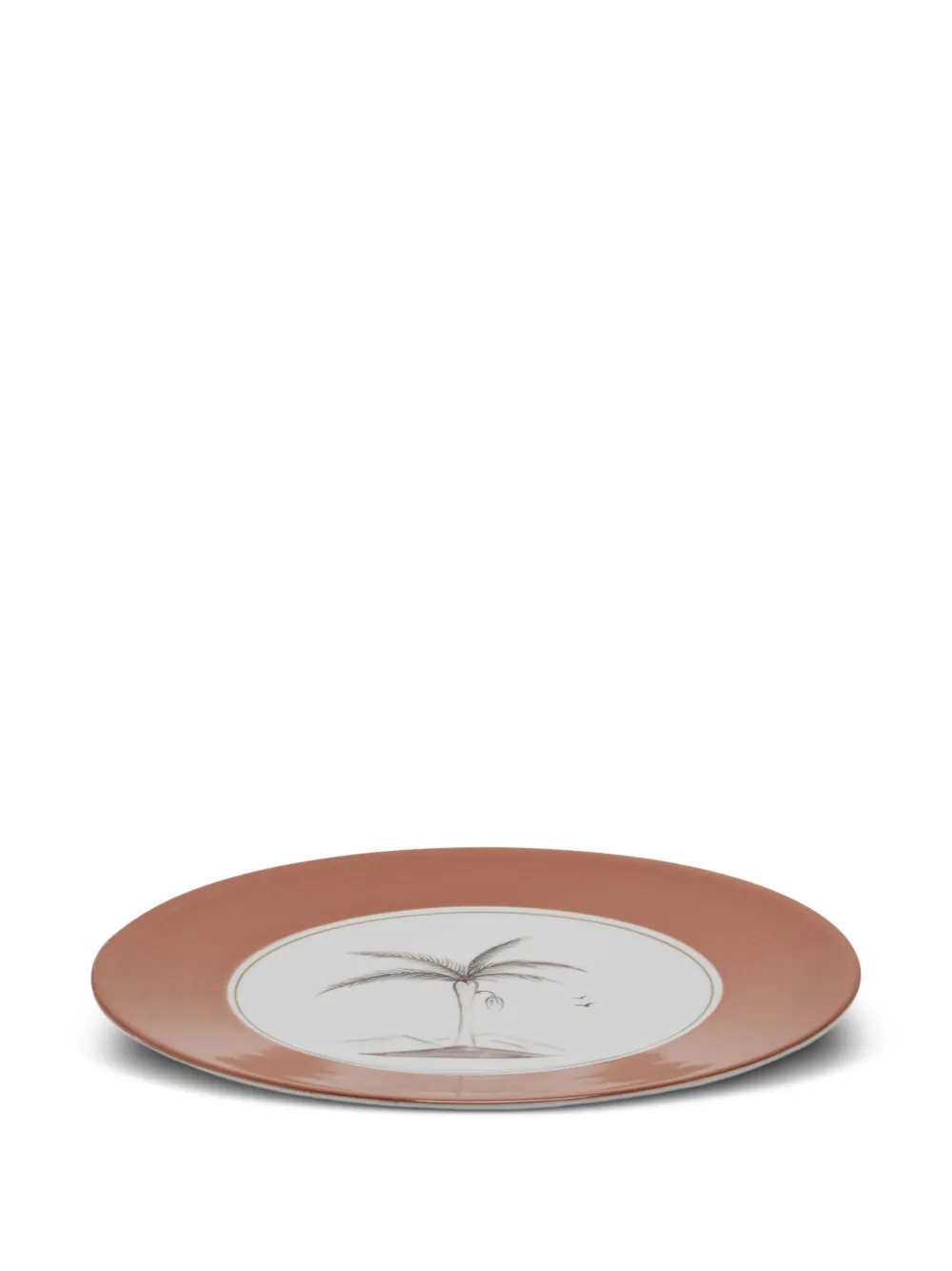 MARIE DAAGE  Bamboo Colonies palm-tree round charger plate (31cm) | Tableware | Image 2