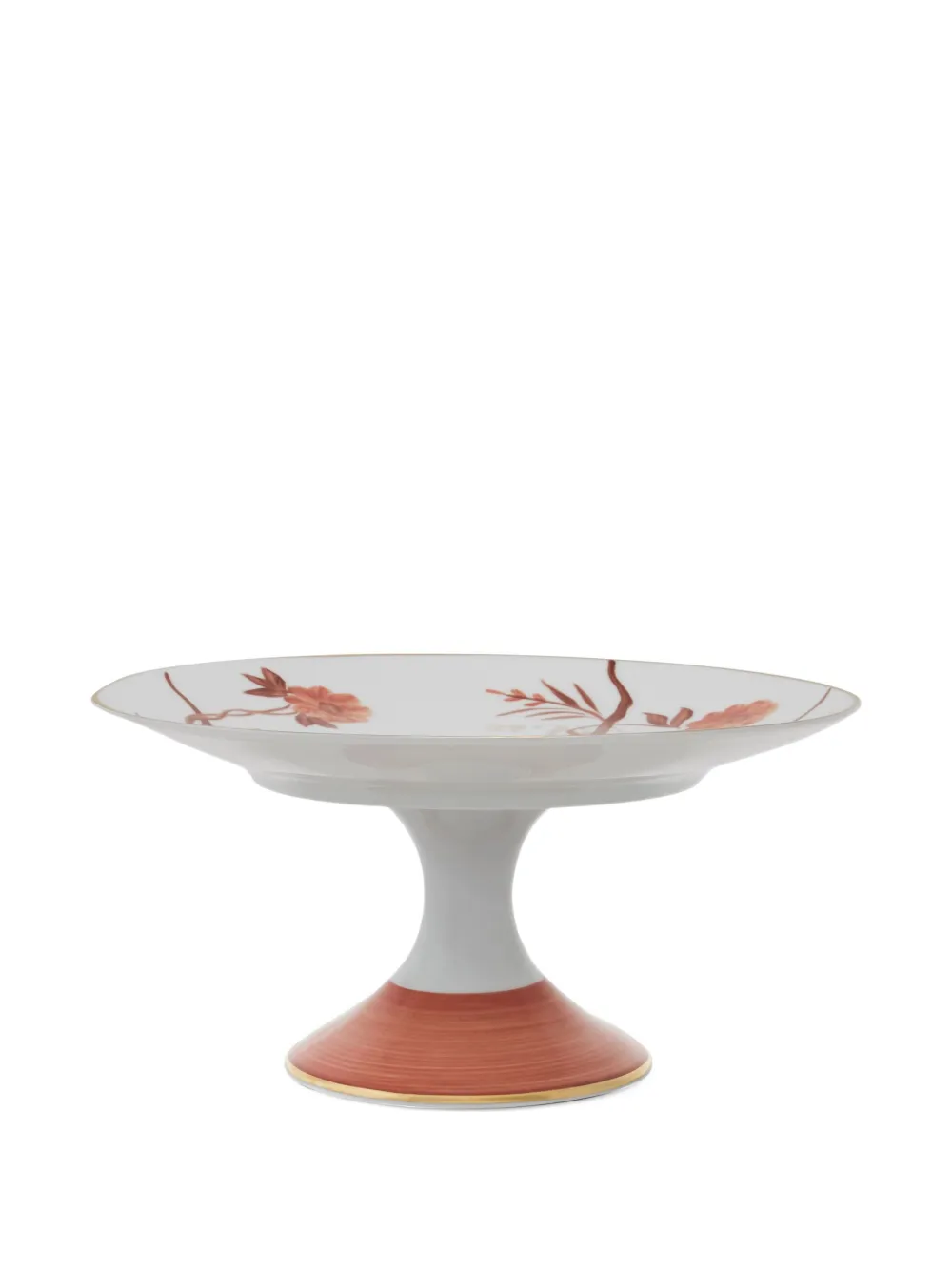 MARIE DAAGE Bouquet De Vie floral-pattern cake stand (22cm) | White | Image 1