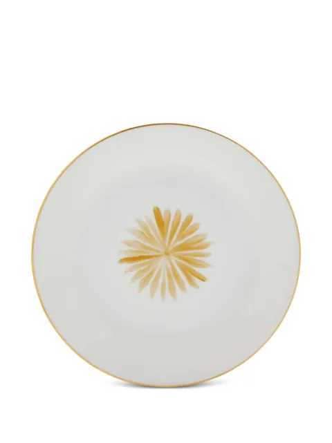 MARIE DAAGE  Allée De Cyprès gold-rimmed floral bread plate(15cm)