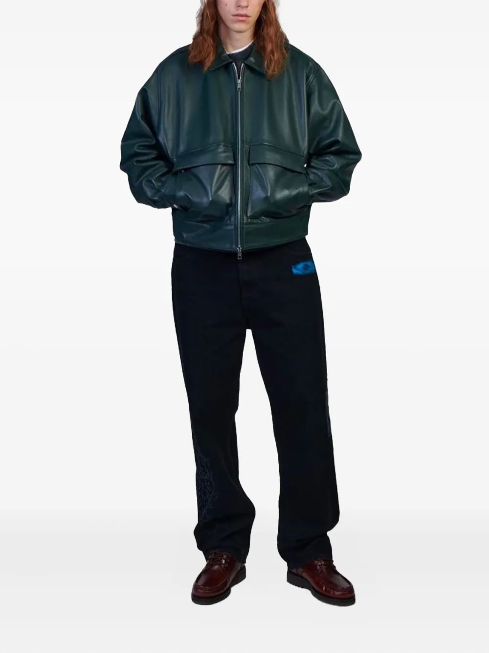 Edwin Dogma zip-front leather jacket | Leather Jackets | Image 2