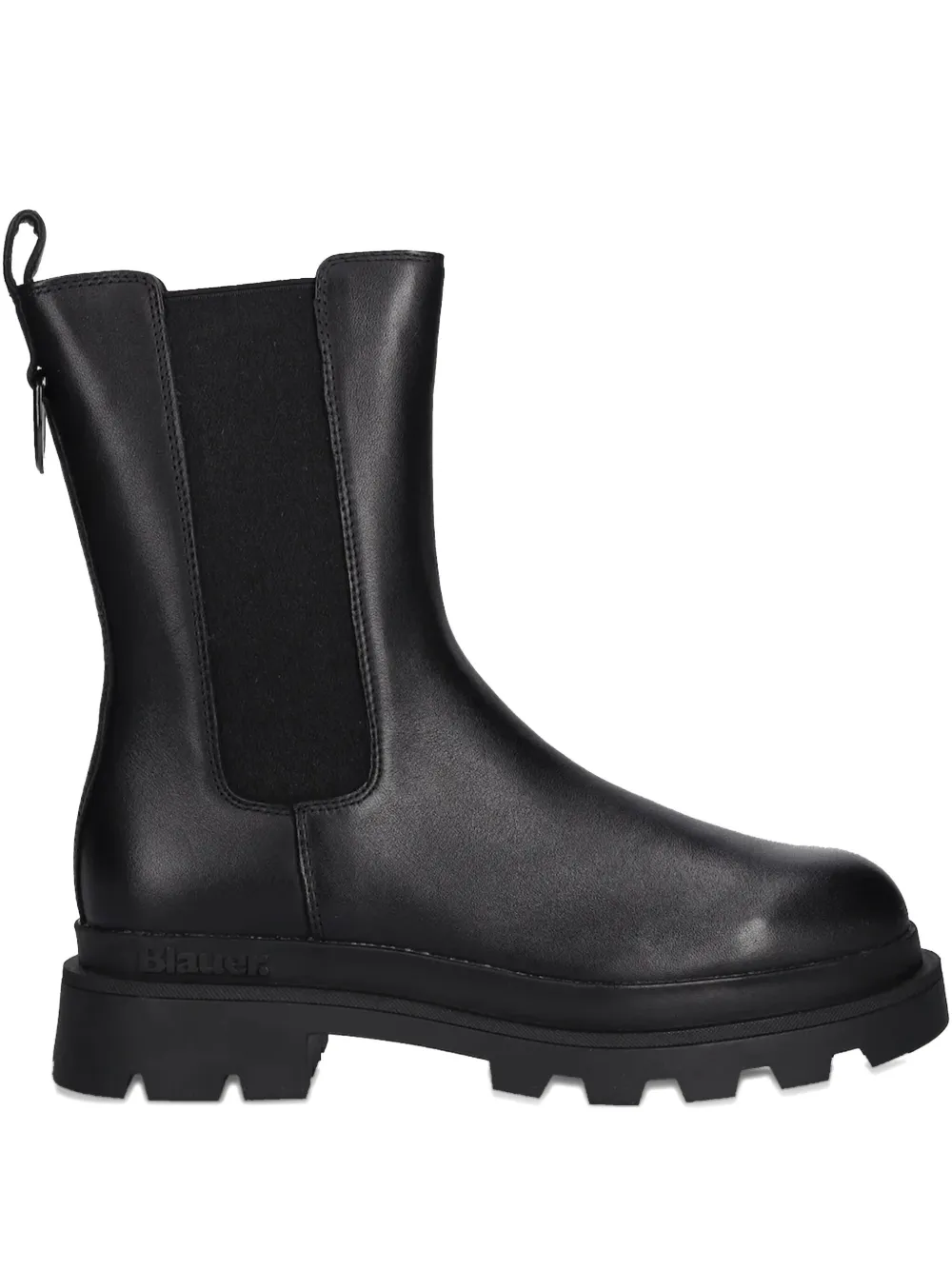 Blauer elastic-panels chelsea boots Black