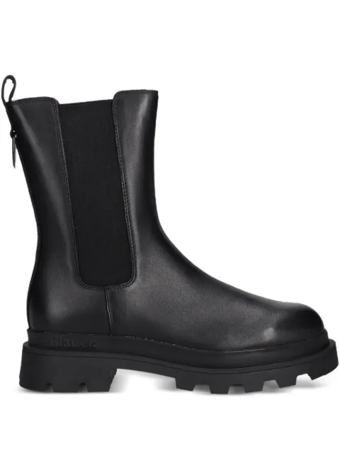Blauer elastic-panels chelsea boots