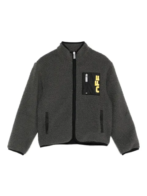 Off-White chamarra con cierre