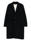 Golden Goose wool-blend button coat - Black