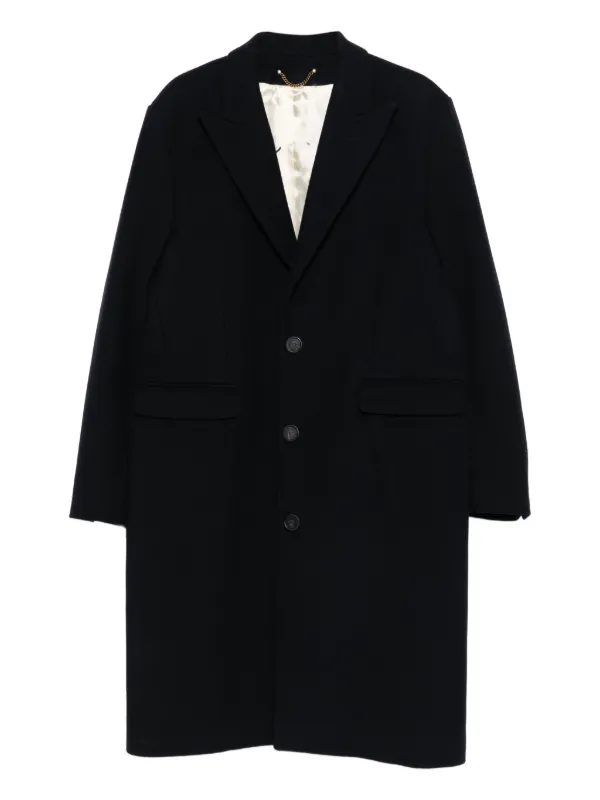 Golden Goose Wool-blend Button Coat in Blue