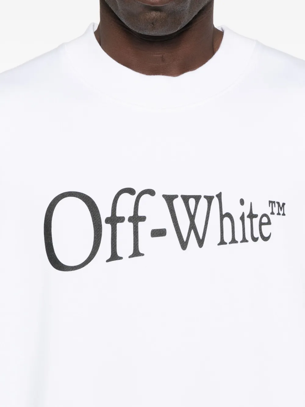 Off-White Sweater met logoprint Wit