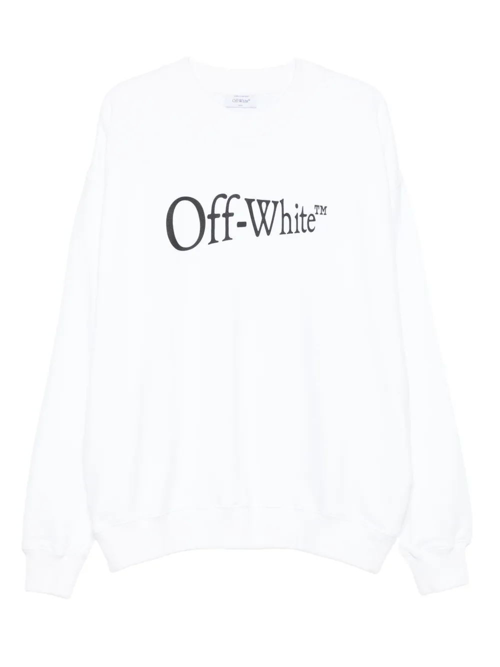 Off-White ロゴ スウェットシャツ - ホワイト Off-White ロゴ スウェットシャツ - ホワイト