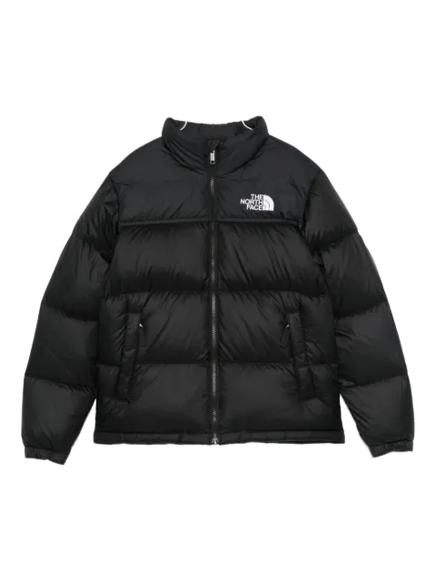 The North Face Kids logo puffer jacket