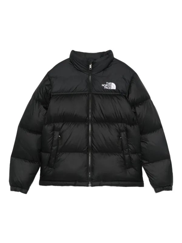 The North Face Kids Logo Puffer Jacket Black FARFETCH UK