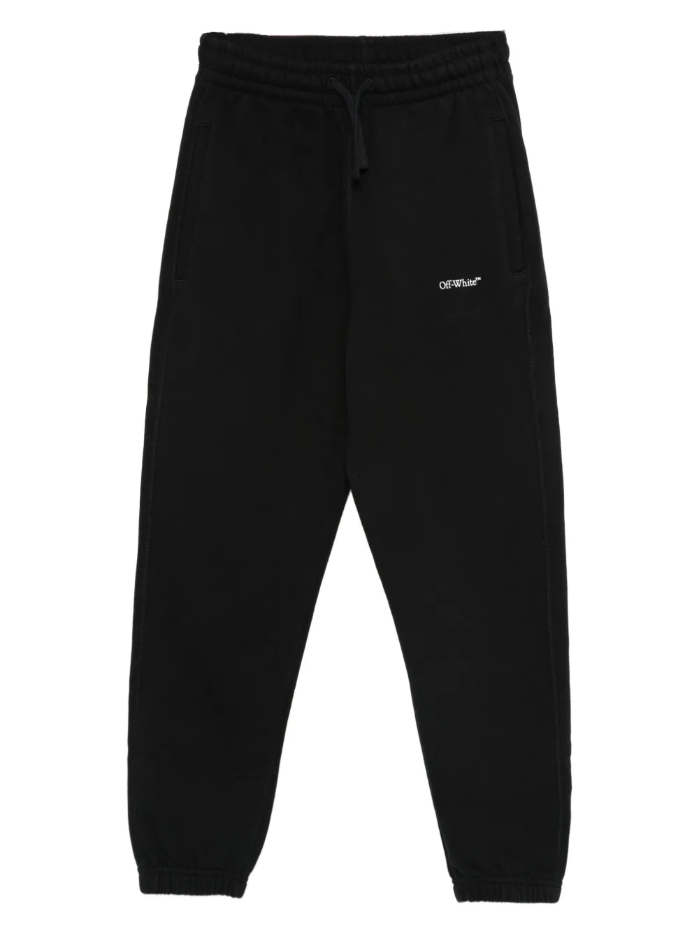 Off-White Kids diagonal-stripe track pants | Black | Image 1
