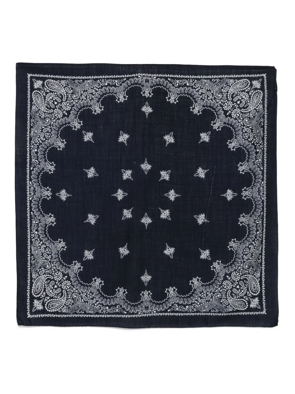 Cenere GB paisley-print bandana scarf - ブルー Cenere GB paisley-print bandana scarf - ブルー