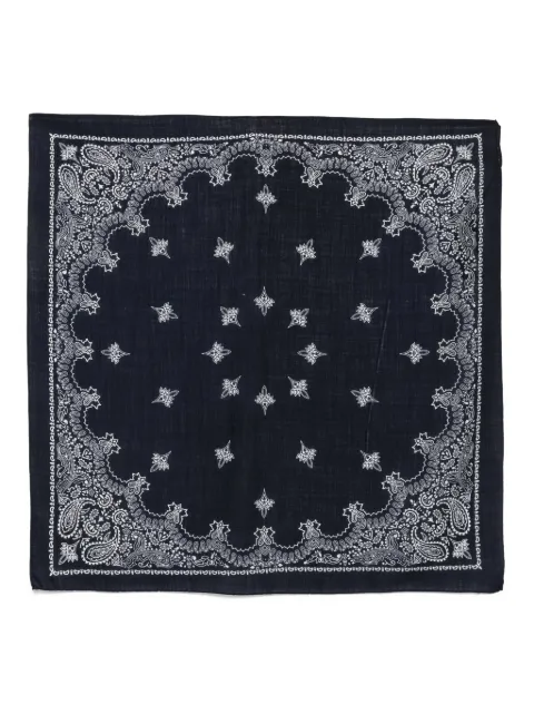Cenere GB paisley-print bandana scarf