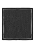 Cenere GB polka-dot scarf - Black