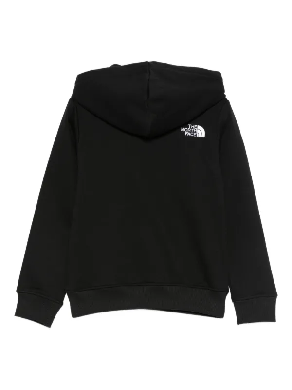 The North Face Kids logo-motif Hoodie Black FARFETCH PH
