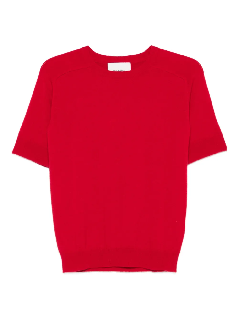 Lisa Yang short-sleeve crew-neck T-shirt | Red | Image 1