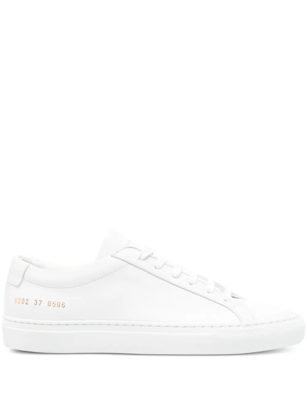 Common Projects leather lace-up sneakers White
