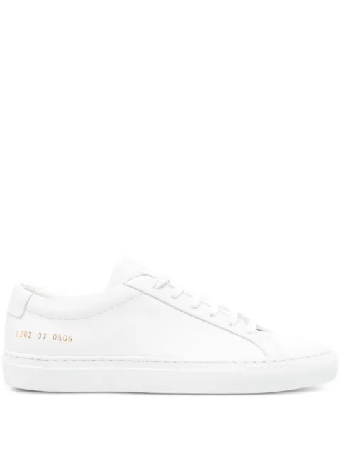 Common Projects tenis de piel con agujetas
