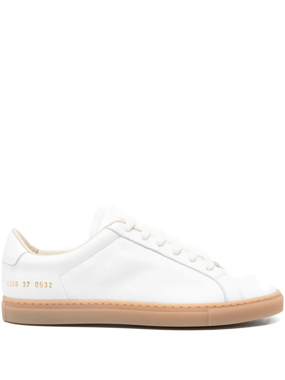Common Projects Leather-sole Sneakers In White