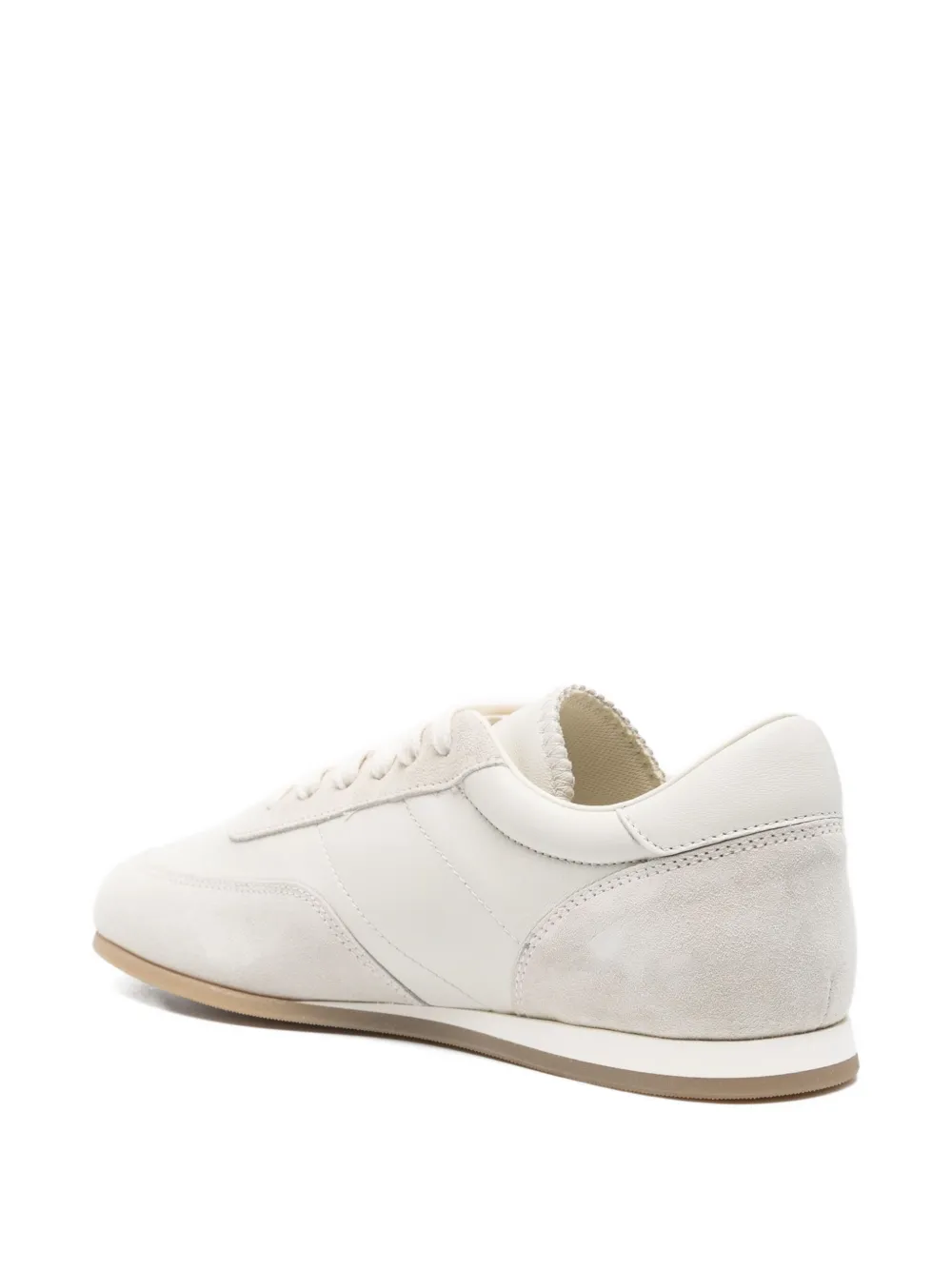 Common Projects suede panelled sneakers Neutrals