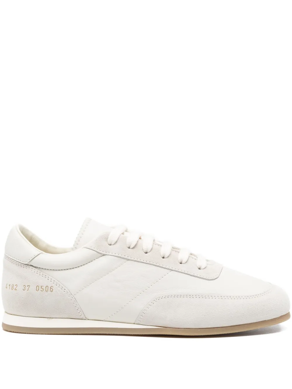 Common Projects suede panelled sneakers Neutrals