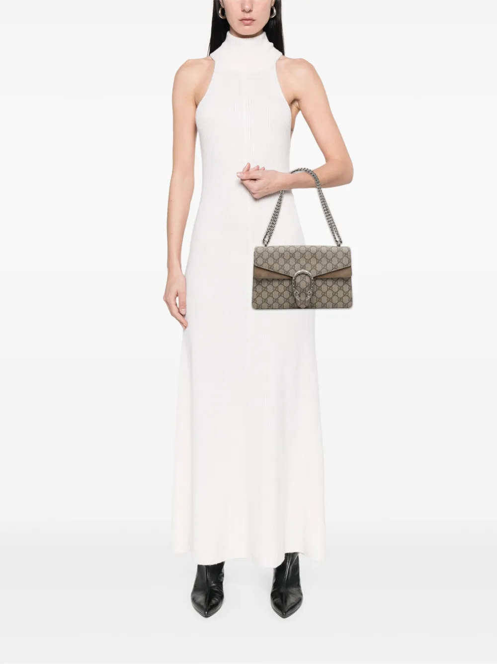Gucci Pre-Owned 2016-2025 Small GG Supreme Dionysus shoulder bag | Pre-Owned | Image 2
