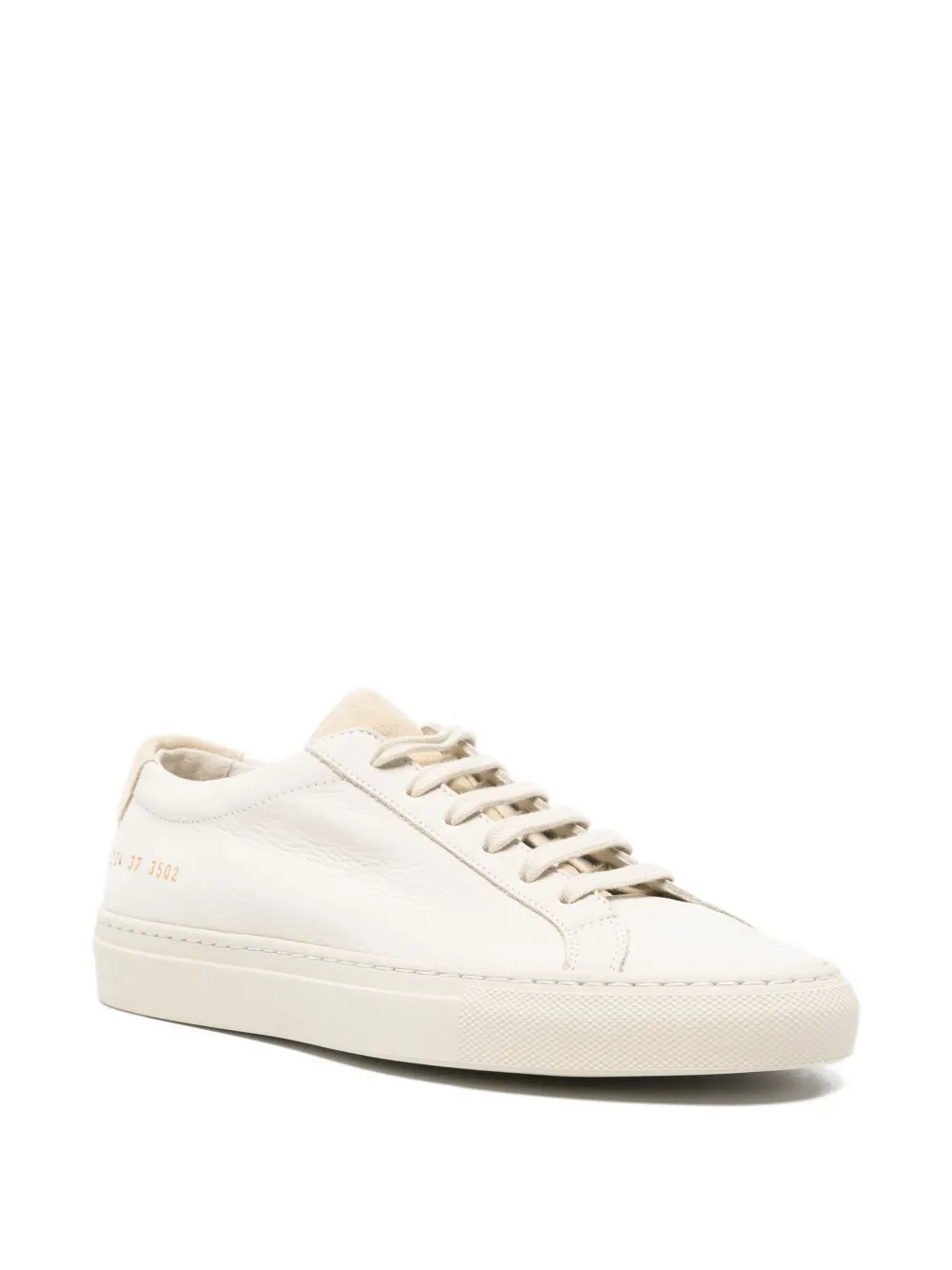 Common Projects Leather Sneakers In White
