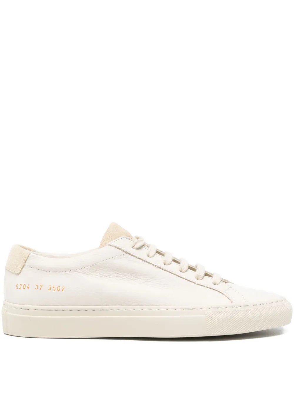 Common Projects Leather Sneakers In White